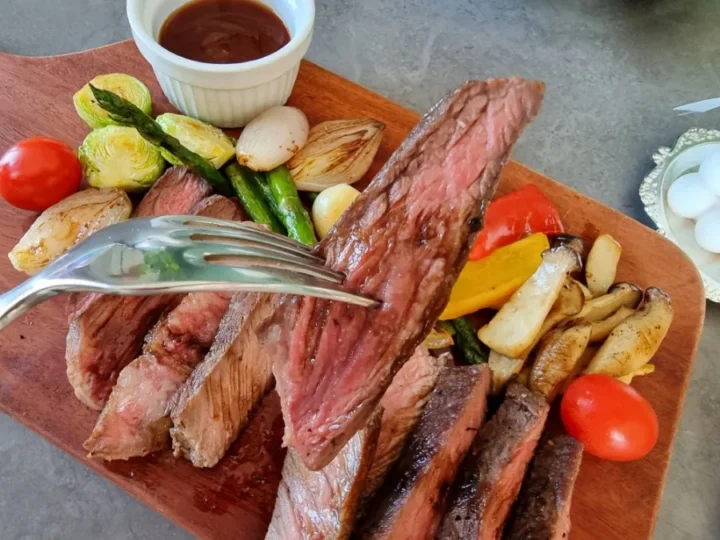 스테이크 맛있게 굽는법 시즈닝 가니쉬