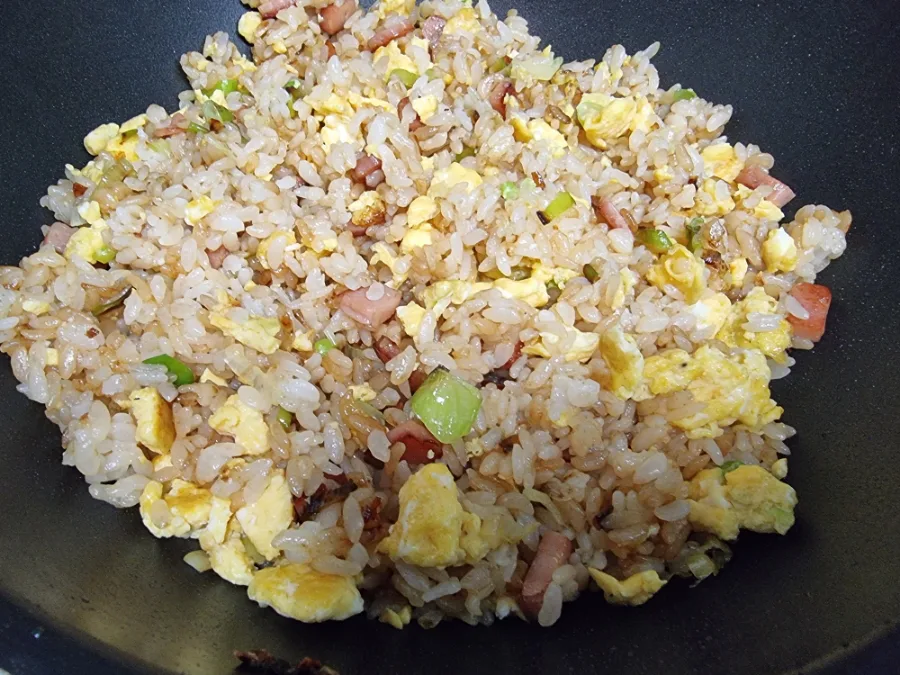 계란볶음밥 레시피 스팸 넣어 간단한 한그릇 요리