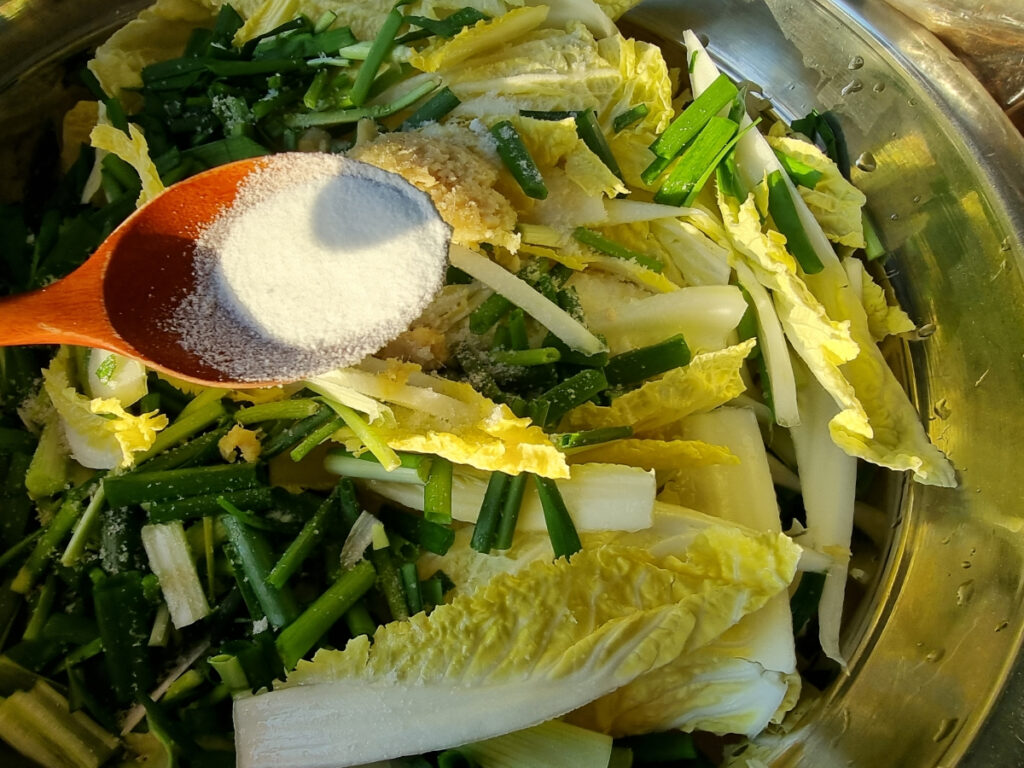 알배기 배추겉절이 만드는법 10분컷 겉절이 양념 레시피 13 11 6