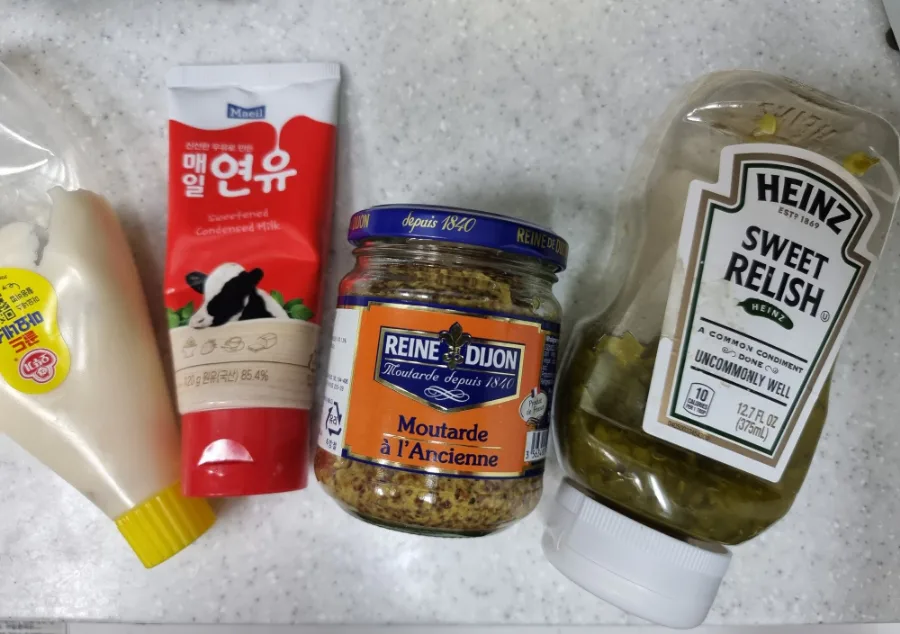 에그샌드위치 만들기 에그마요 모닝빵 계란 삶는시간