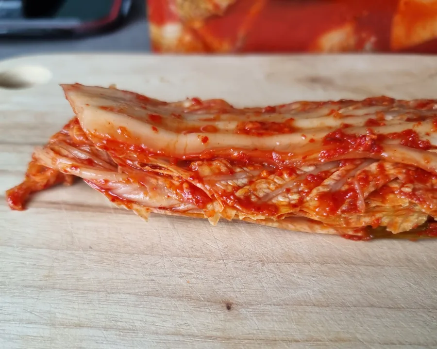 배추 김치 예쁘게 썰기 2가지 방법 김치 효능