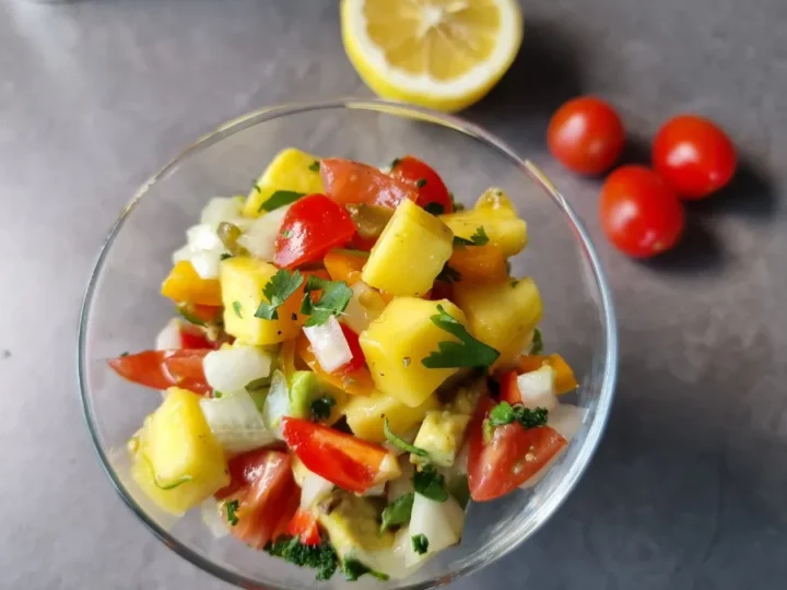 망고 자르는법 망고먹는법 힐링푸드인 망고살사
