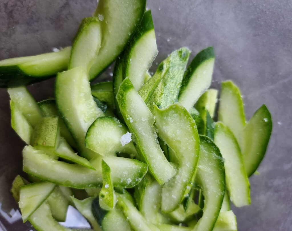 오이달래무침 만드는법 오이무침 레시피 11 10 5