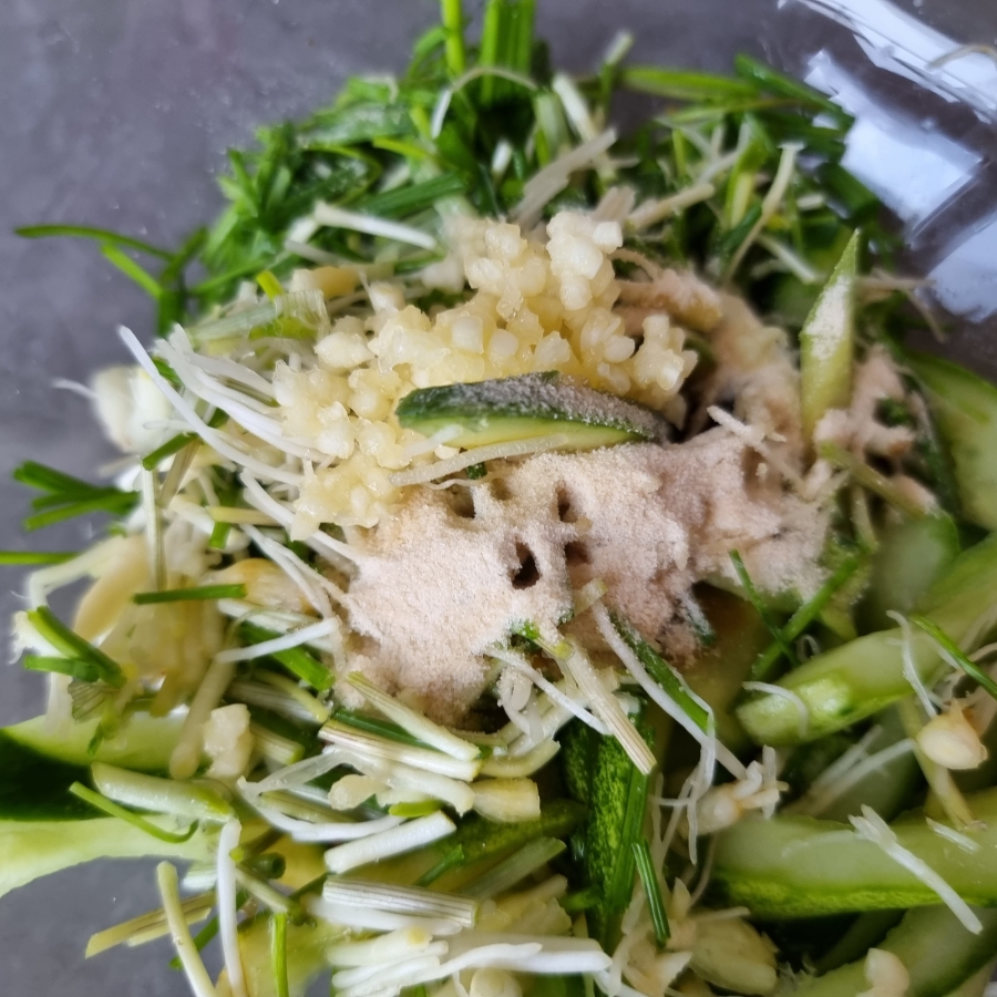 오이달래무침 만드는법 오이무침 레시피 16 15 4