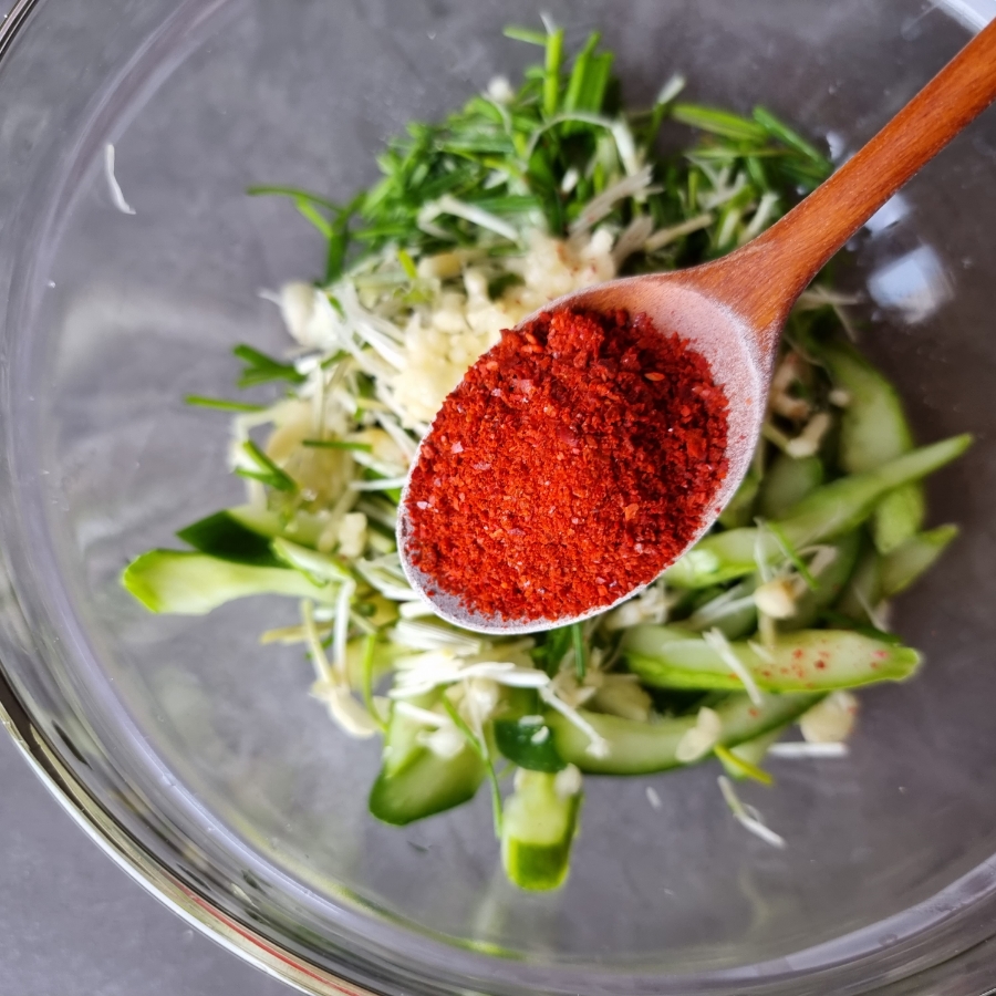 오이달래무침 만드는법 오이무침 레시피 18 17 3