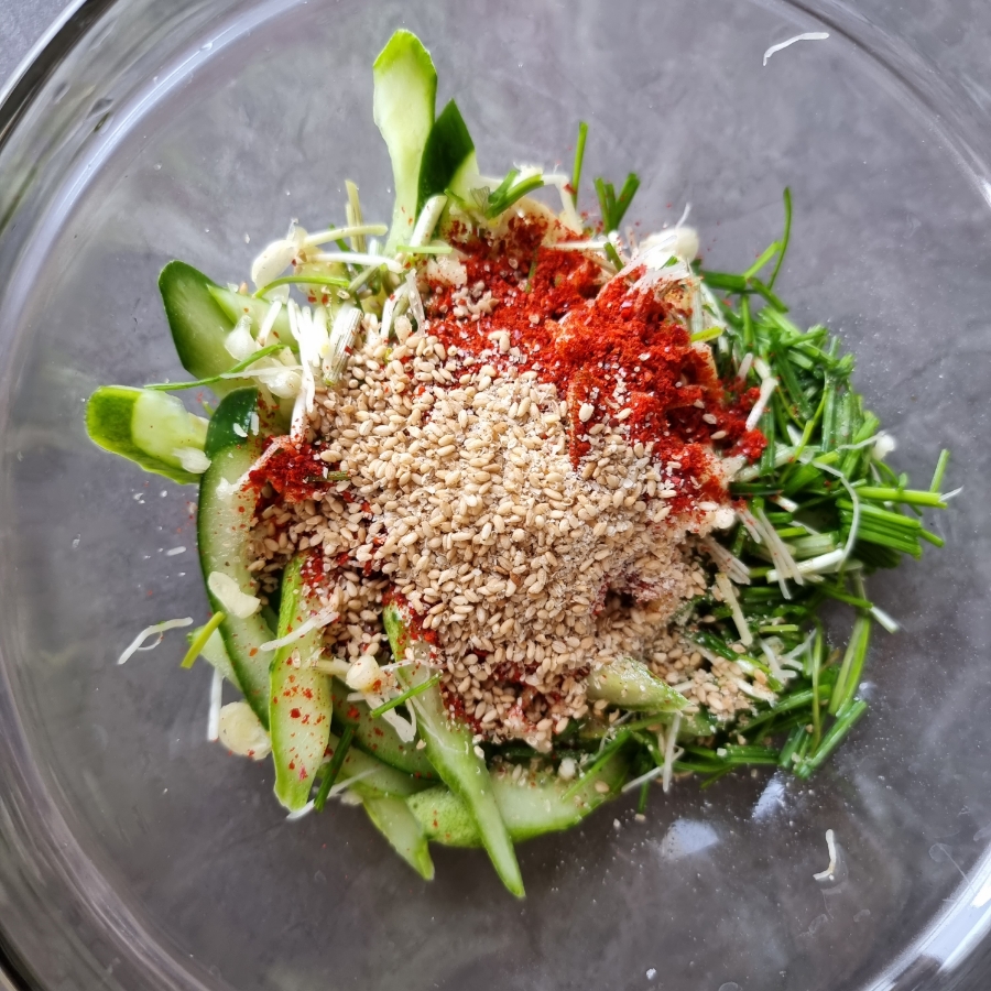 오이달래무침 만드는법 오이무침 레시피 19 18