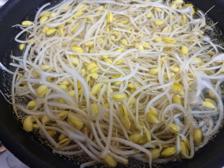 콩나물밥 양념장 만들기 아삭함이 살아있는 콩나물솥밥 4 3 3