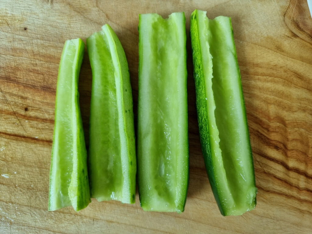 오이달래무침 만드는법 오이무침 레시피 9 8 4