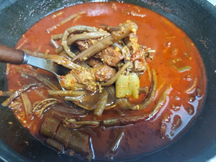 육개장 만드는법 편스토랑 남보라 레시피 육개장 끓이는법