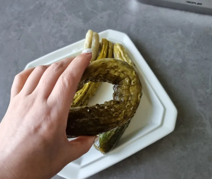 물없이 오이지 담그기 물엿 오이지 담그는 법