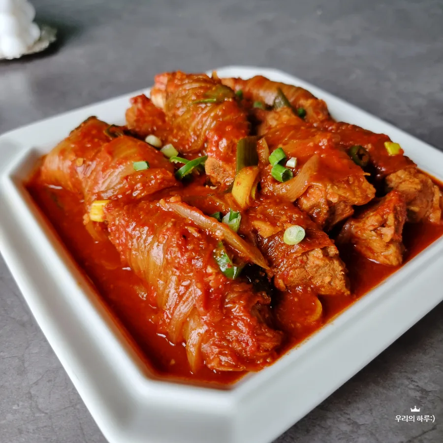 등갈비 김치찜 레시피 묵은지 등갈비찜