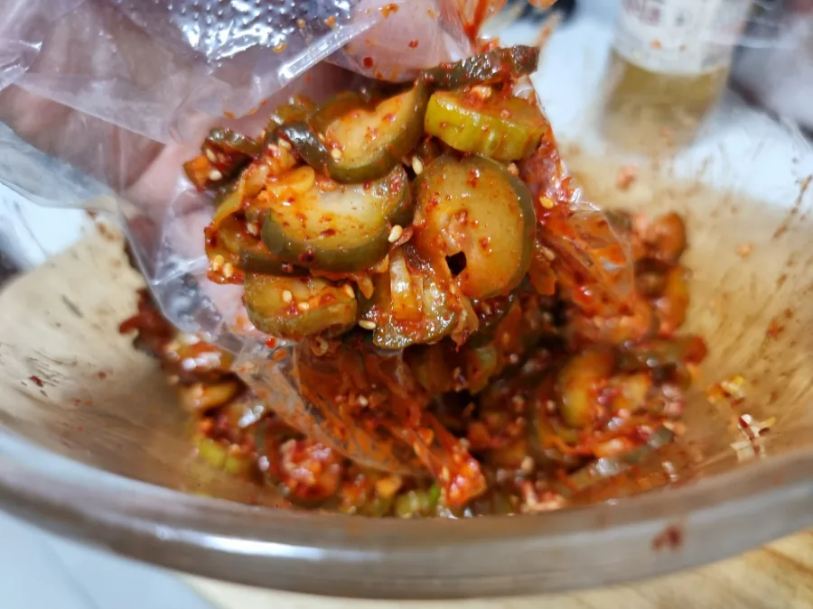 편스토랑 이찬원 오이지무침 비빔국수 레시피