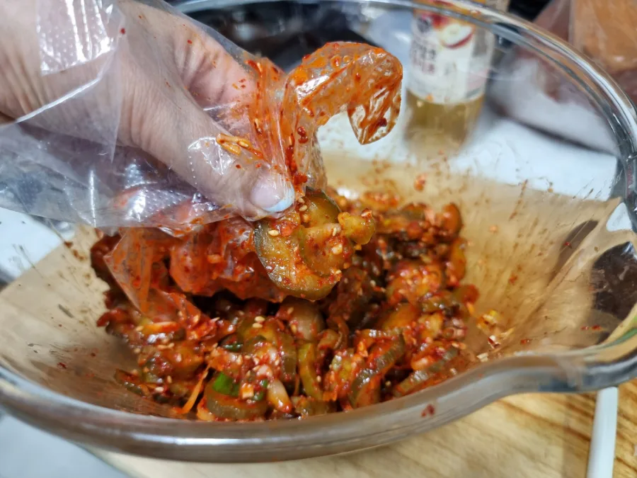 편스토랑 이찬원 오이지무침 비빔국수 레시피