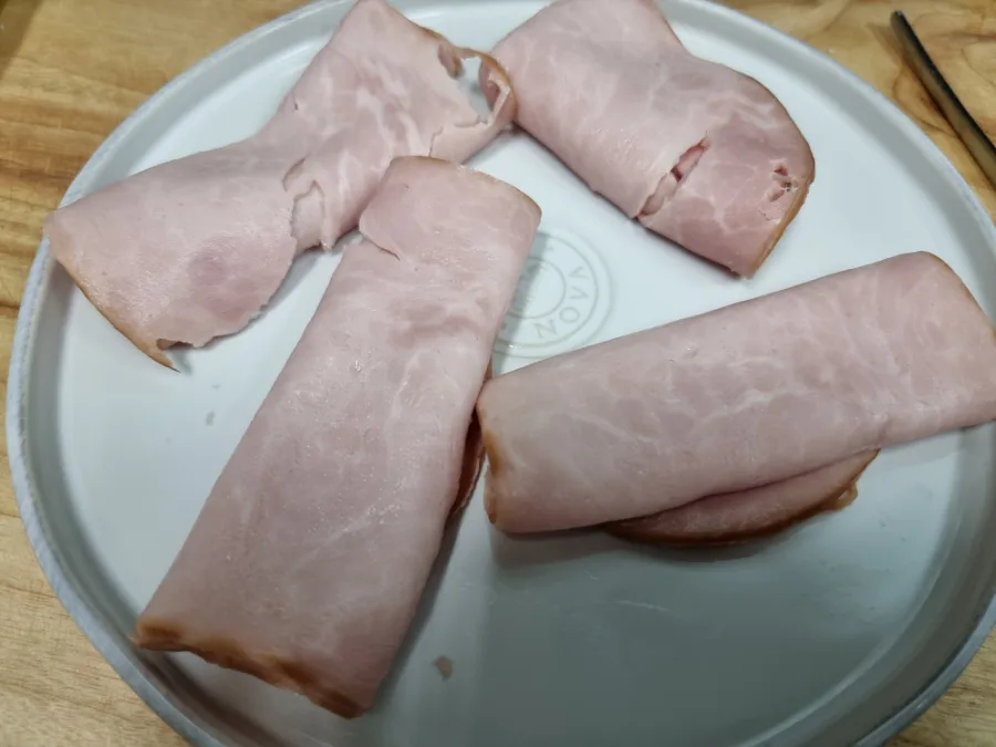 햄치즈 샌드위치 모닝빵 5분 완성 컷 존쿡델리미트