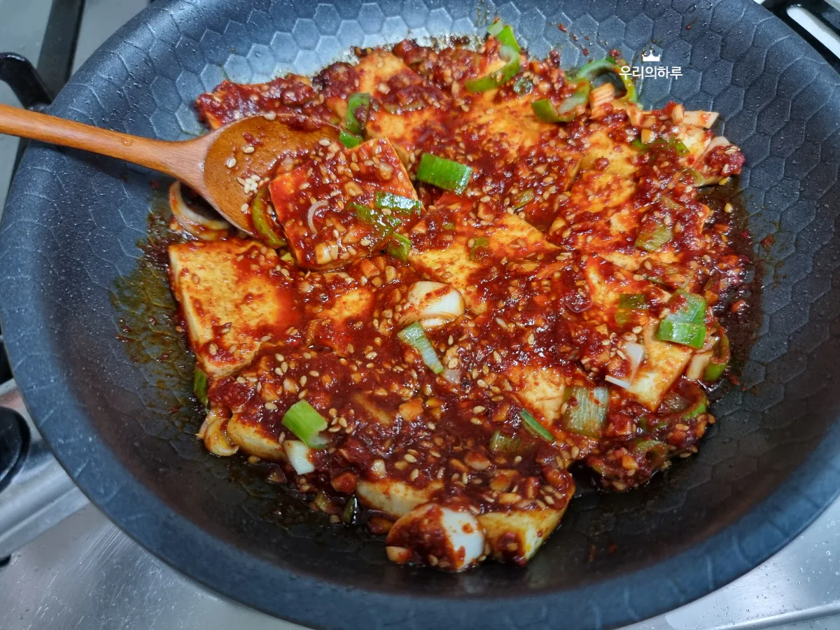 간단 두부조림 만들기 두부조림 양념장 레시피 정말 맛있어!