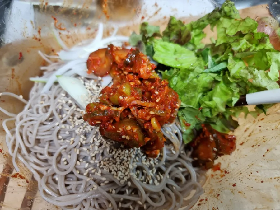 편스토랑 이찬원 오이지무침 비빔국수 레시피