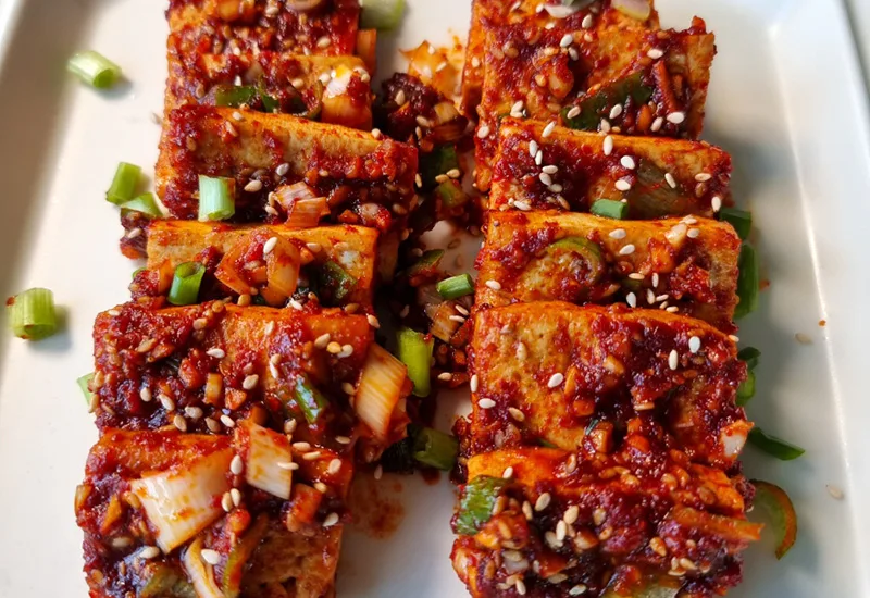 간단 두부조림 만들기 두부조림 양념장 레시피 정말 맛있어!