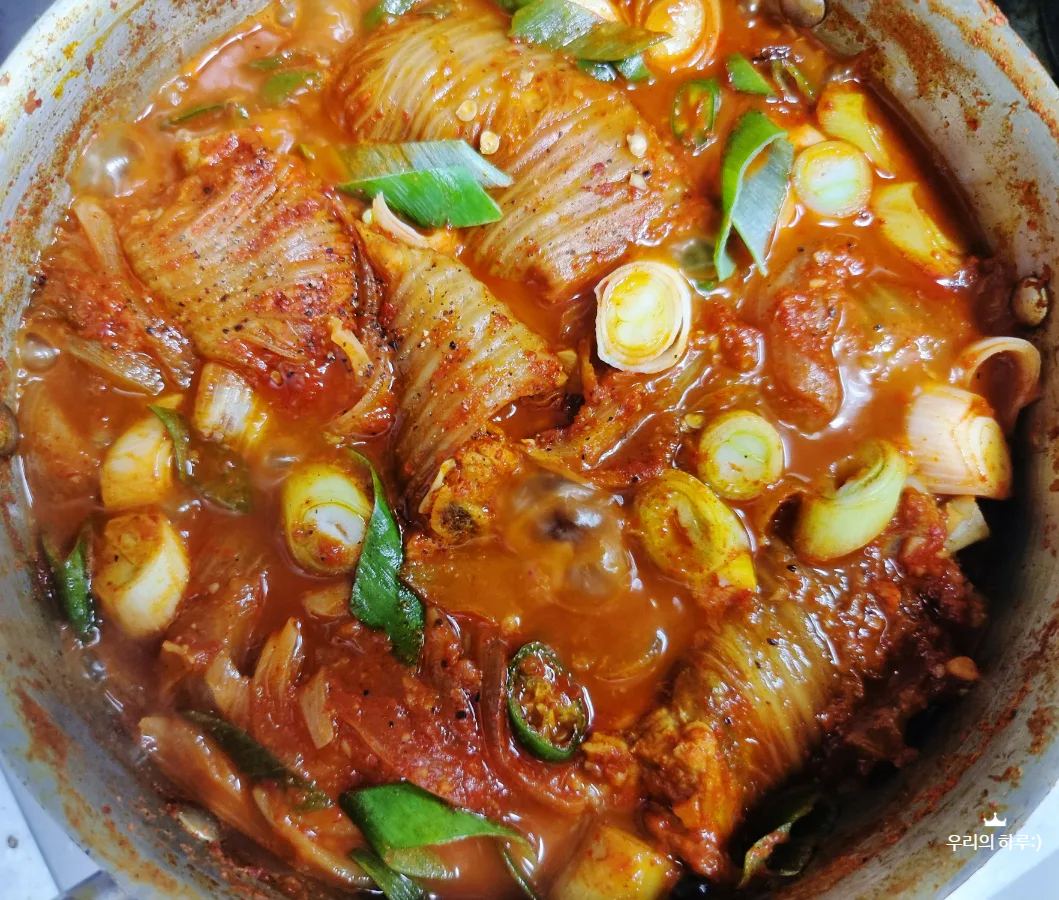 등갈비 김치찜 레시피 묵은지 등갈비찜