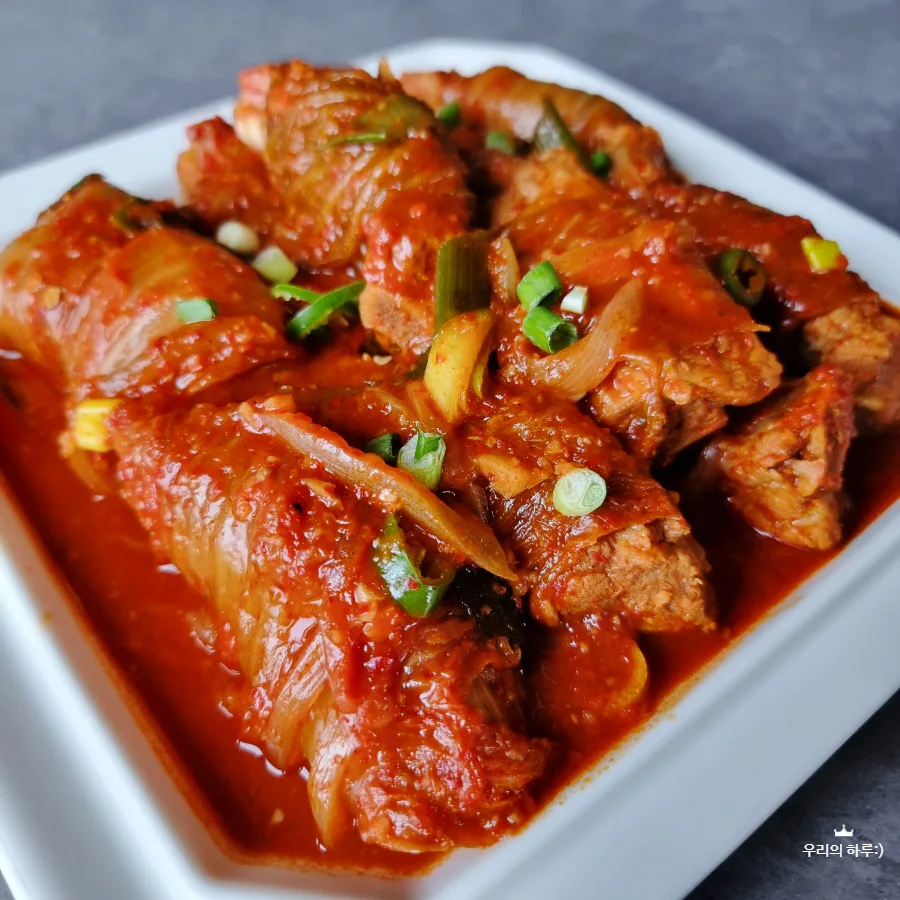 등갈비 김치찜 레시피 묵은지 등갈비찜