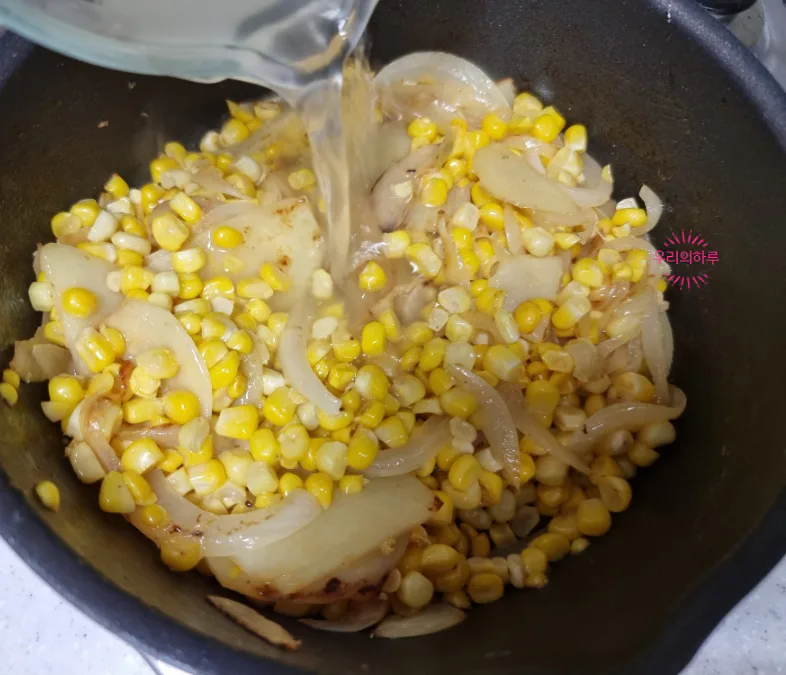 초당옥수수 전자레인지 찌는법 초당옥수수스프 만들기