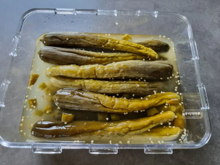 물없이 오이지 담그기 알토란 오이지 담그는법