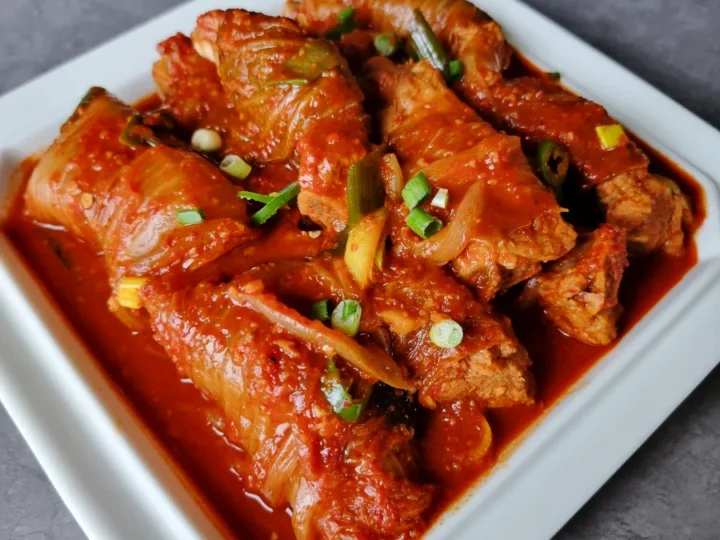 등갈비 김치찜 레시피 묵은지 등갈비찜