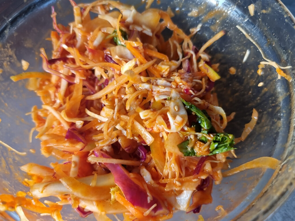 편스토랑 이찬원 납작만두 야채무침 레시피 12 10 4