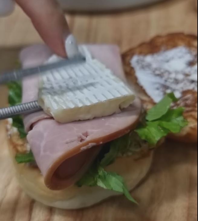 햄치즈 샌드위치 모닝빵 5분 완성 컷 존쿡델리미트 21 17