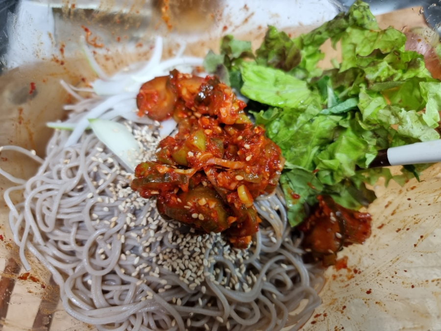 편스토랑 이찬원 오이지무침 비빔국수 레시피 21 19