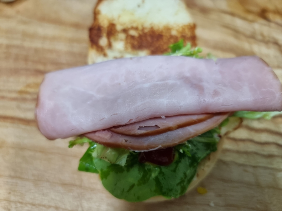 햄치즈 샌드위치 모닝빵 5분 완성 컷 존쿡델리미트 31 27 1