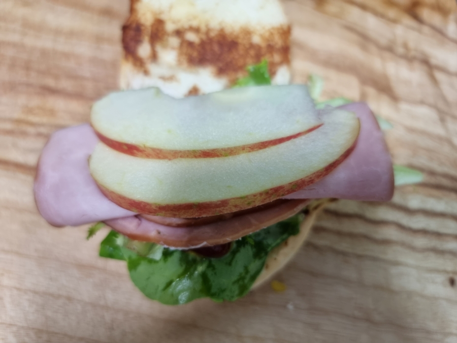 햄치즈 샌드위치 모닝빵 5분 완성 컷 존쿡델리미트 32 28 1