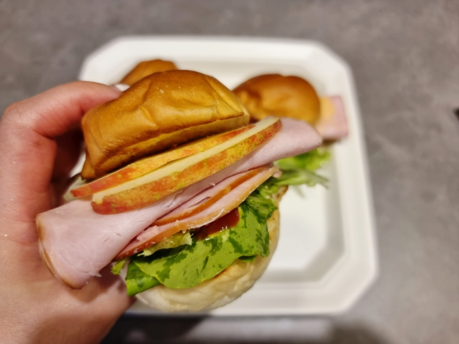 햄치즈 샌드위치 모닝빵 5분 완성 컷 존쿡델리미트 35 31