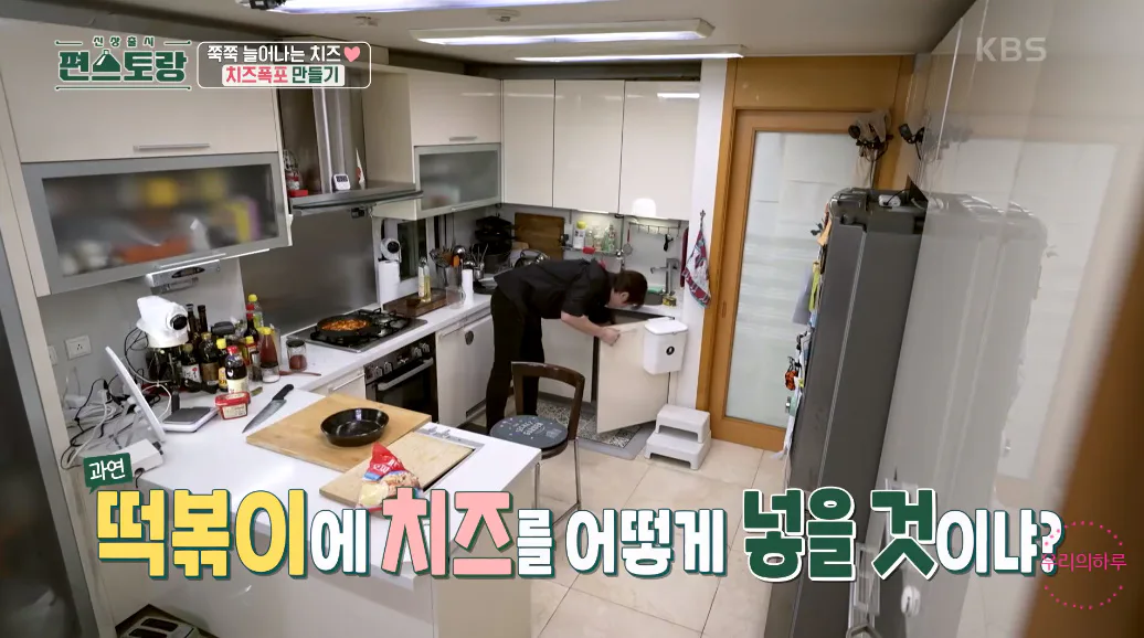 편스토랑 류수영 스햄 치즈떡볶이 로제떡볶이