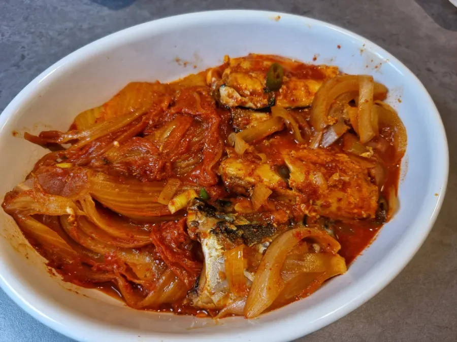 고등어김치찜 레시피 고등어조림 양념