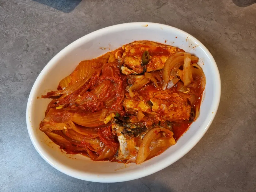 고등어김치찜 레시피 고등어조림 양념