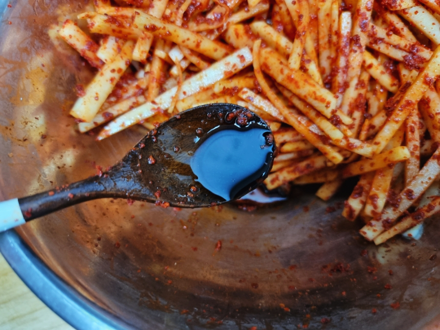 무생채 만드는법 무생채 레시피 무요리 14 12 2