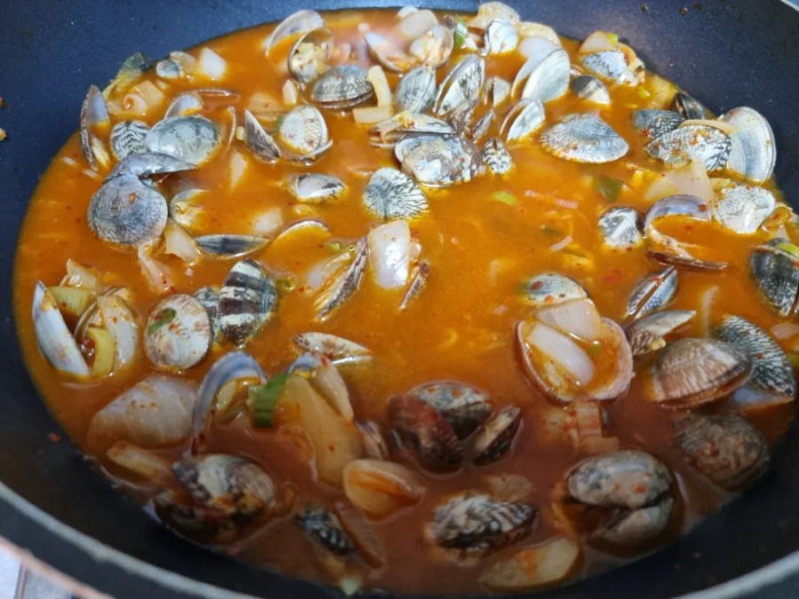 순두부찌개 끓이는법 바지락 순두부찌개 레시피 양념 순두부 요리 바지락해감