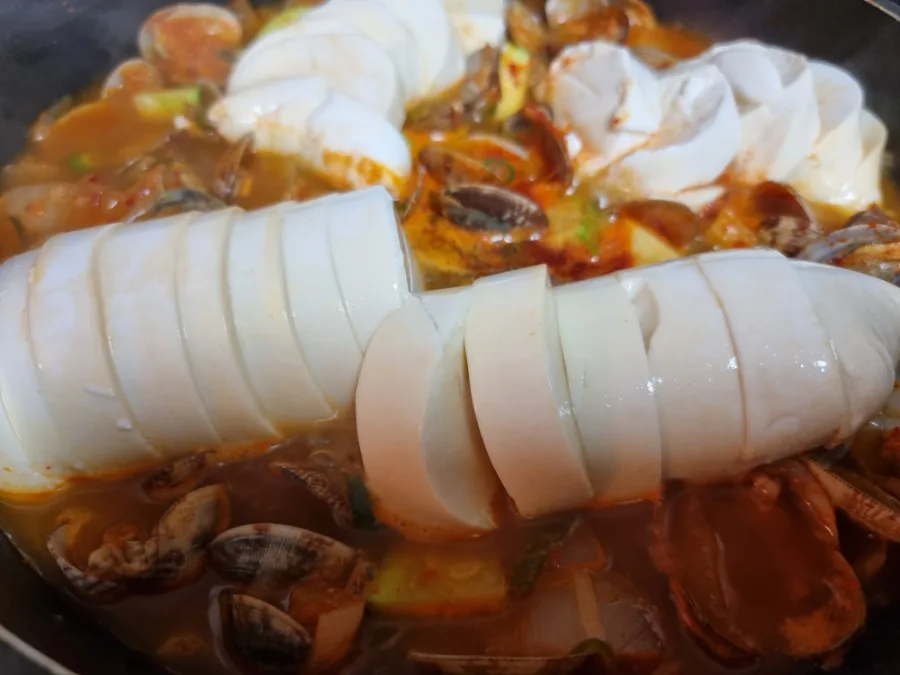 순두부찌개 끓이는법 바지락 순두부찌개 레시피 양념 순두부 요리 바지락해감
