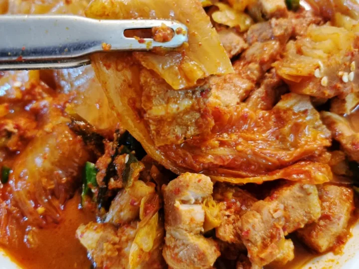 돼지고기 김치찜 레시피 삼겹살 묵은지 김치찜 만들기 백종원 김치찜 레시피