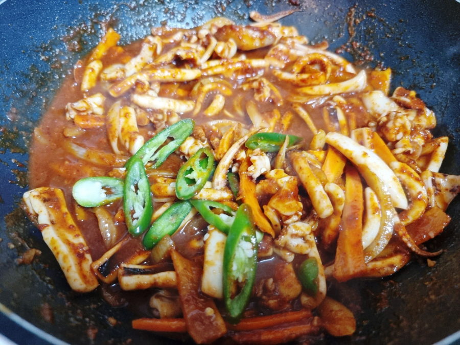 매운 오징어볶음 레시피 양념장 황금레시피 오징어 요리 손질법 22 20