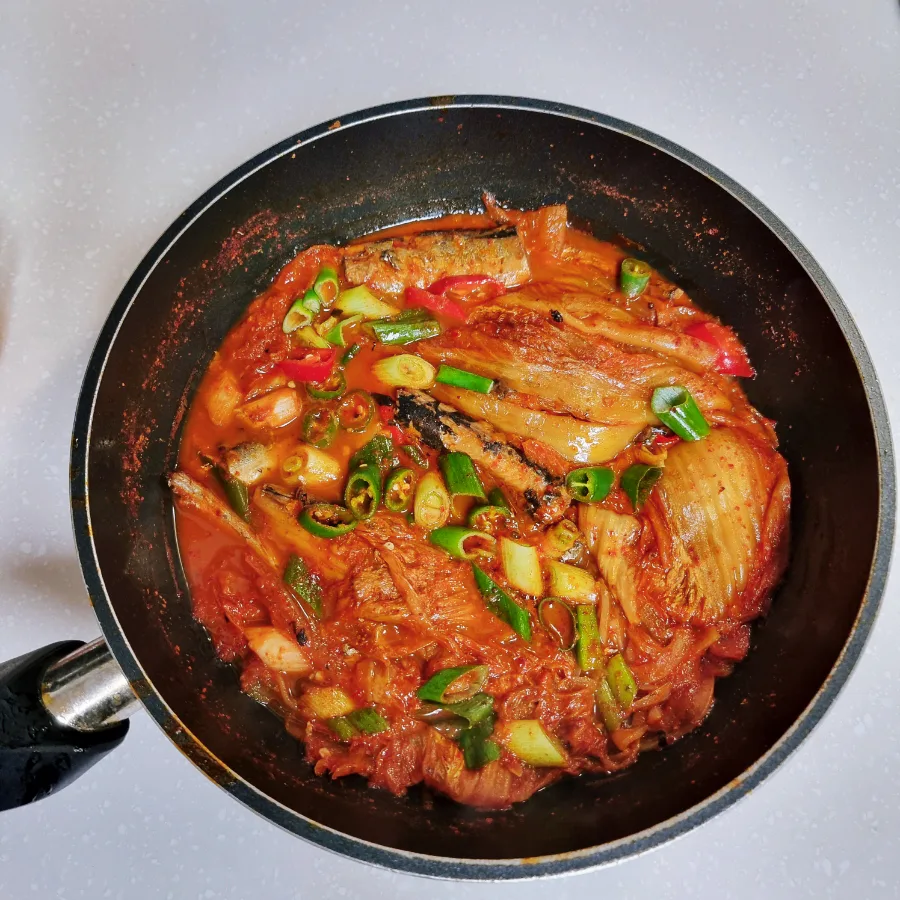 꽁치통조림김치찌개 레시피 꽁치김치찌개 조림 김치찜