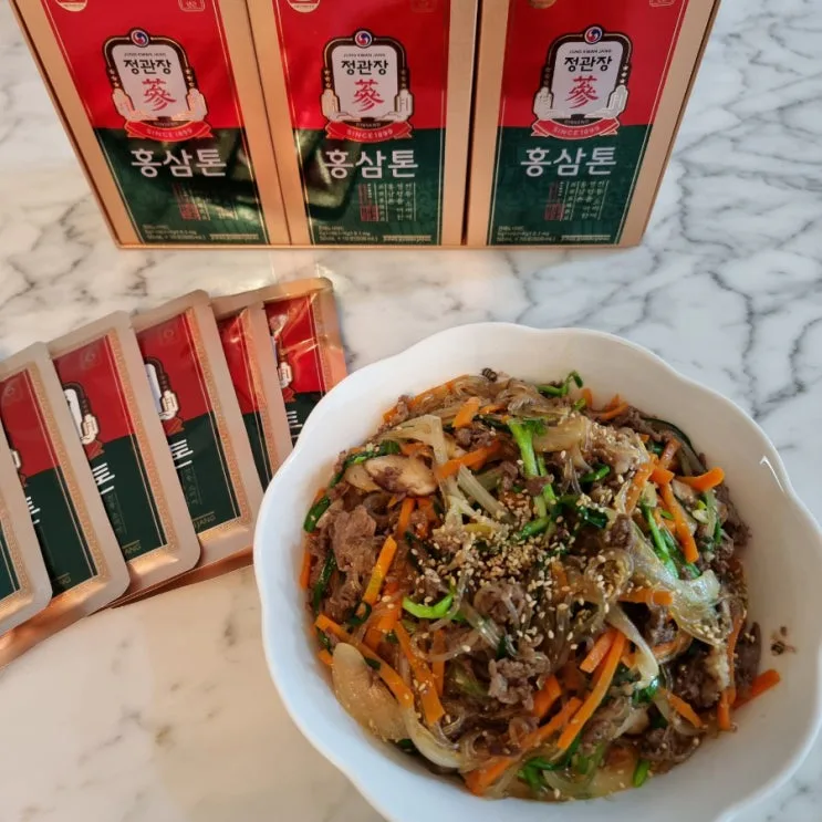 설선물 잡채 만들기와 명절선물세트 추천