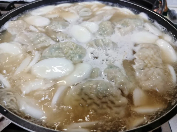 설선물 설명절선물세트 설음식 떡만두국 끓이는법