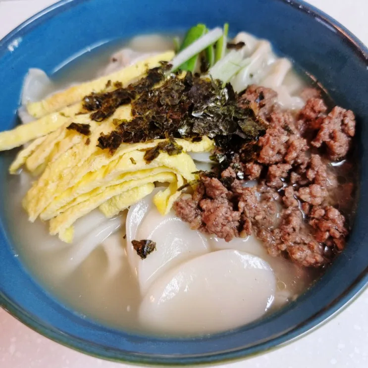 설선물 설명절선물세트 설음식 떡만두국 끓이는법