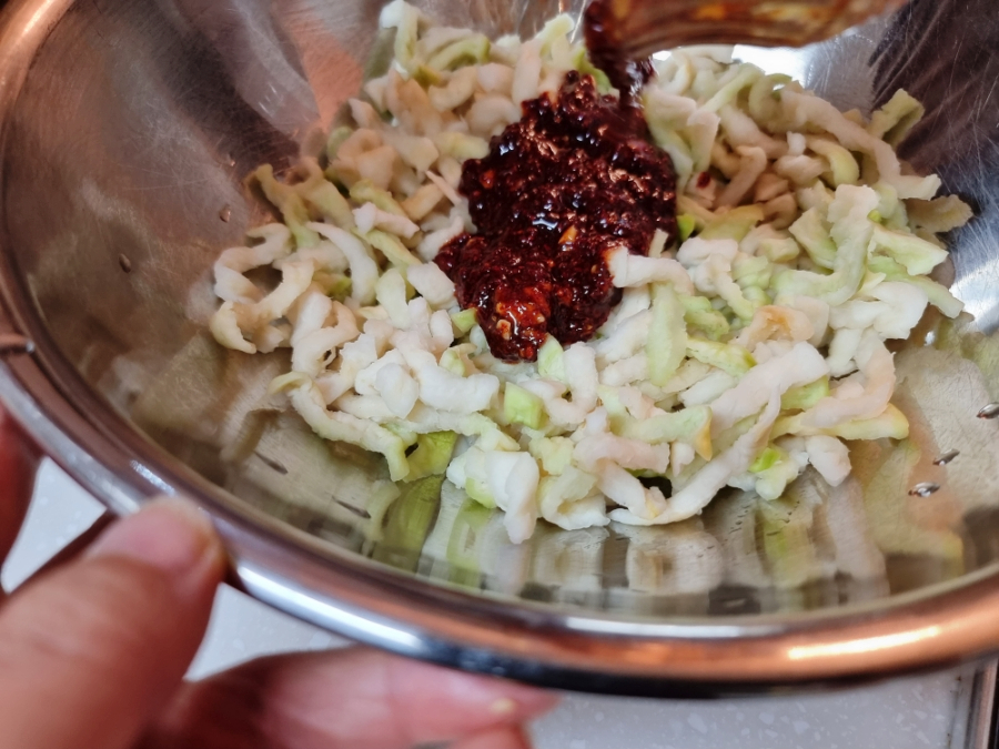 무말랭이무침 만드는법 무우말랭이 김치 무말랭이양념 16 14