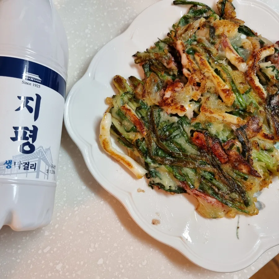 파전 만들기 해물파전 만드는법 레시피 막걸리 안주
