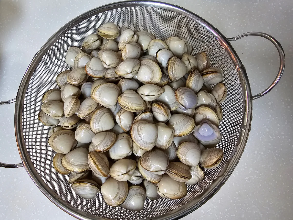 바지락 조개 술찜 황금레시피 초간단 소주 안주