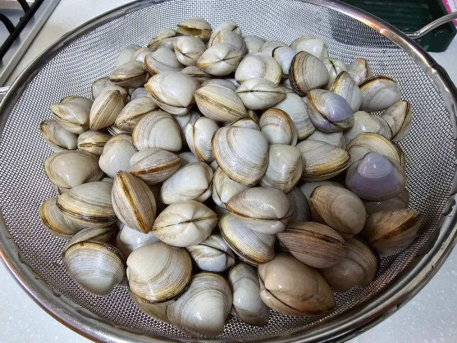 바지락 조개 술찜 황금레시피 초간단 소주 안주