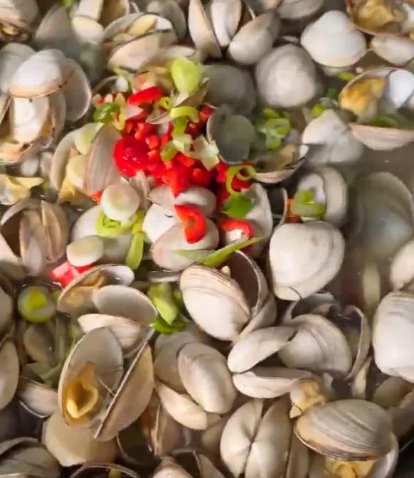 바지락 조개 술찜 황금레시피 초간단 소주 안주