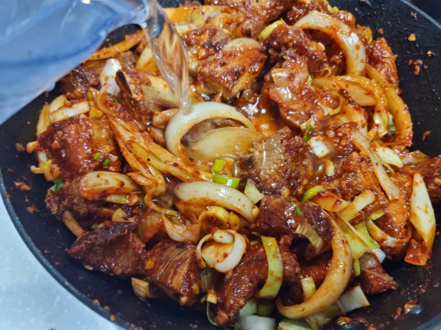 편스토랑 류수영 돼지갈비찜 레시피 어남선생 갈비찜 양념 만들기